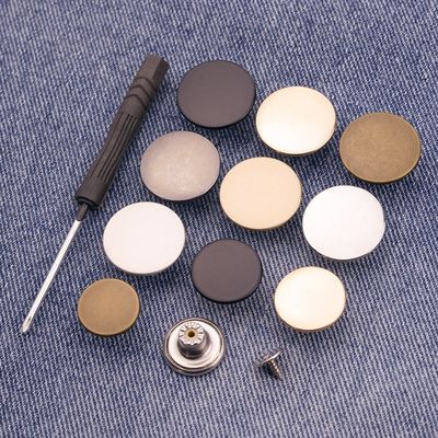Çınarlı Metal Zenk Alaşımı Çakma Düğmeleri Altyazı Düğmesi Overcoat için