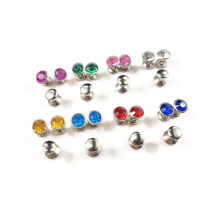 Metal Rivets Çeşitli Bakır Rivet Logo Ayakkabılar İçin 15mm/25mm