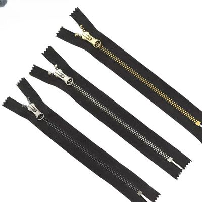 # 5 normal dişler, 20cm Gümüş Metal Kapalı Dişler DALH kaydırıcı