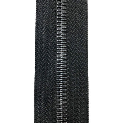 Toptan satış 5# Açık Son Çok Renkli Özel Renkli Metal Fermuar Silahı Siyah Dişler Altın Metal Ceket Fermuar