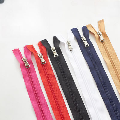 Nylon Giyim Zipper Giyim Tekstil Aksesuarları 5# Yüksek Kalite Ucuz Nylon Zipper Uzun Zinciri Satılık